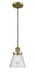 Innovations - 201C-BB-G64-LED - LED Mini Pendant - Franklin Restoration - Brushed Brass