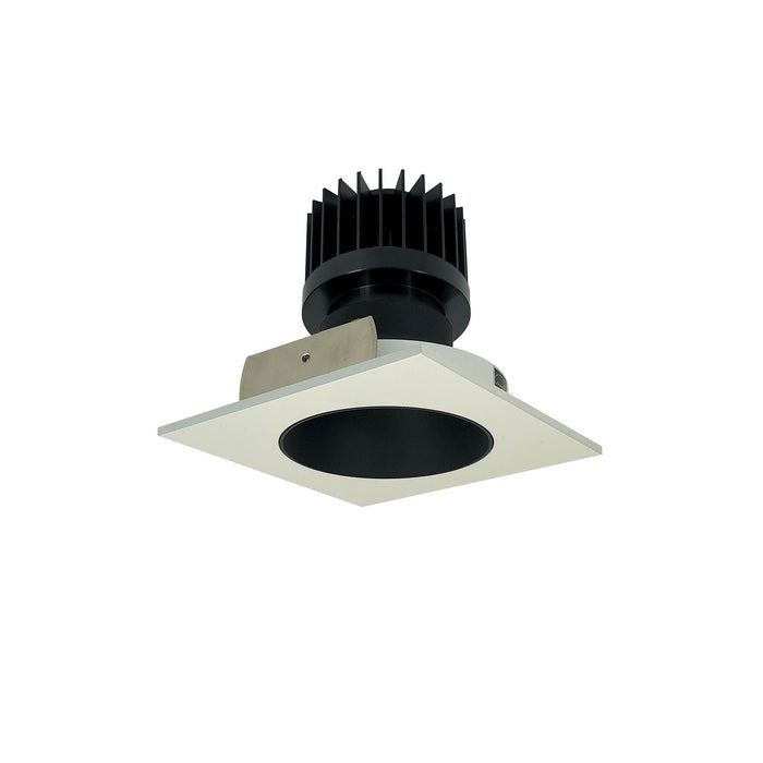 Nora Lighting - NIO-4SNDC35XBW/HL - Non-Adjustable Trim - Black Reflector / White Flange