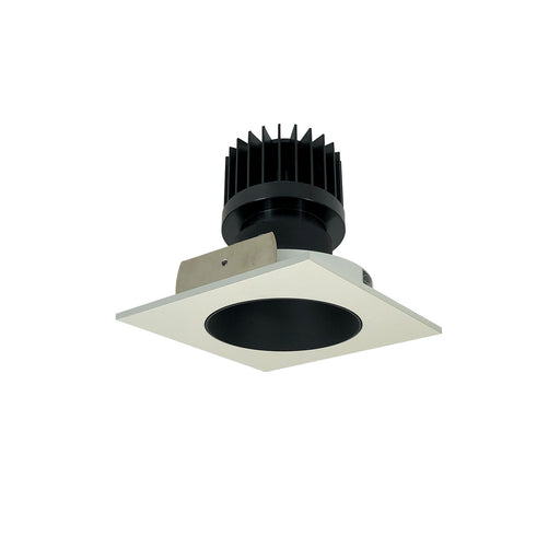 Rec Iolite Non-Adjustable Trim Black Reflector / White Flange