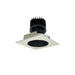 Nora Lighting - NIO-4SNDC40XBW/HL - Non-Adjustable Trim - Black Reflector / White Flange