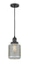 Innovations - 201C-BK-G262-LED - LED Mini Pendant - Franklin Restoration - Matte Black