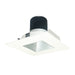 Nora Lighting - NIO-4SNDSQ30XHZMPW/10 - Non-Adjustable Trim - Haze Reflector / Matte Powder White Flange