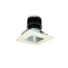Nora Lighting - NIO-4SNDSQ35XHZMPW/HL - Non-Adjustable Trim - Haze Reflector / Matte Powder White Flange