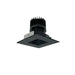 Nora Lighting - NIO-4SNDSQ40XBB/HL - Non-Adjustable Trim - Black Reflector / Black Flange