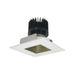 Nora Lighting - NIO-4SNDSQ40XCHMPW/HL - Non-Adjustable Trim - Champagne Haze Reflector / Matte Powder White Flange