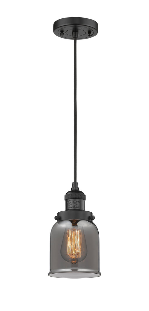 Innovations - 201C-BK-G53-LED - LED Mini Pendant - Franklin Restoration - Matte Black