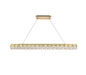 Elegant Lighting - 3501D48G - LED Linear Pendant - Valetta - Gold