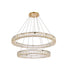 Elegant Lighting - 3503G36G - LED Chandelier - Monroe - Gold