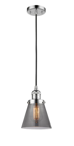 Franklin Restoration One Light Mini Pendant Polished Chrome