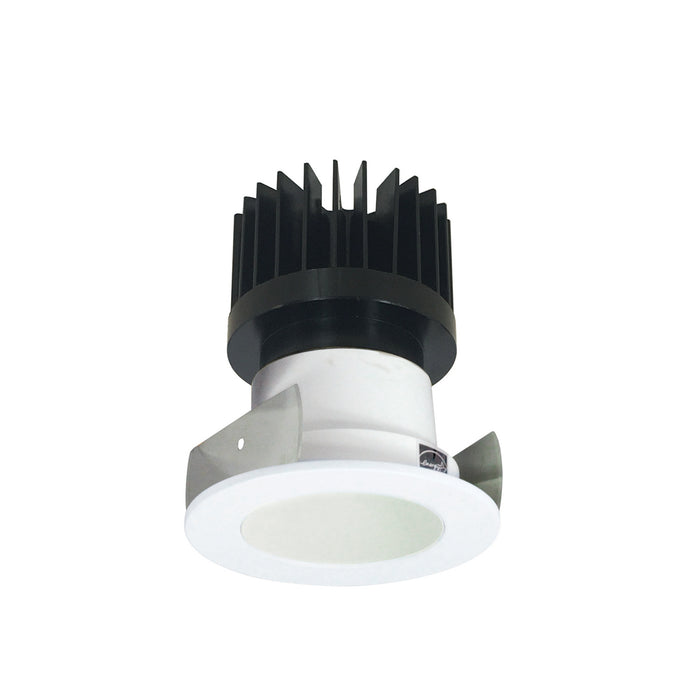 Nora Lighting - NIOB-2RNDC30XMPW/HL - Non-Adjustable Trim - Matte Powder White Reflector / Matte Powder White Flange