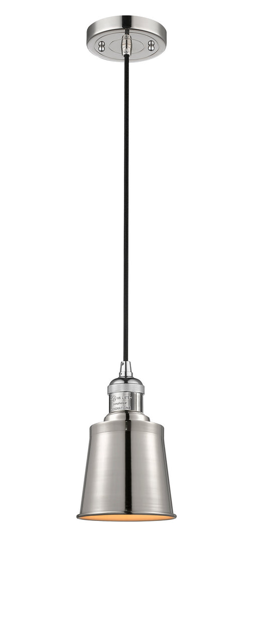 Innovations - 201C-PN-M9-LED - LED Mini Pendant - Franklin Restoration - Polished Nickel