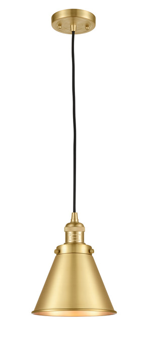 Innovations - 201C-SG-M13-SG-LED - LED Mini Pendant - Franklin Restoration - Satin Gold