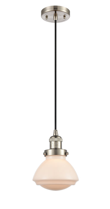 Innovations - 201C-SN-G321 - One Light Mini Pendant - Franklin Restoration - Brushed Satin Nickel