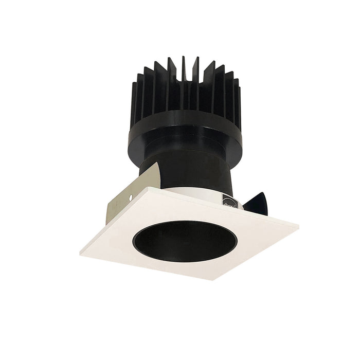 Nora Lighting - NIOB-2SNDC27XBW/HL - Trim - Black Reflector / White Flange