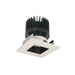 Nora Lighting - NIOB-2SNDSQ35XBW/HL - Trim - Black Reflector / White Flange