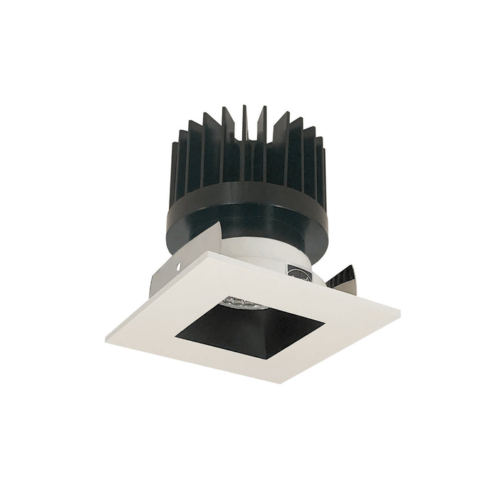 Nora Lighting - NIOB-2SNDSQ50XBW/HL - Trim - Black Reflector / White Flange