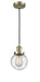 Innovations - 201CSW-AB-G204-6-LED - LED Mini Pendant - Franklin Restoration - Antique Brass