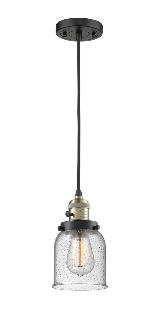 Innovations - 201CSW-BAB-G54-LED - LED Mini Pendant - Franklin Restoration - Black Antique Brass