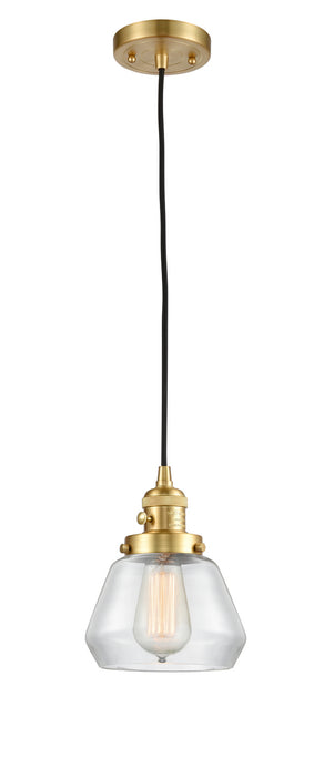 Innovations - 201CSW-SG-G172-LED - LED Mini Pendant - Franklin Restoration - Satin Gold