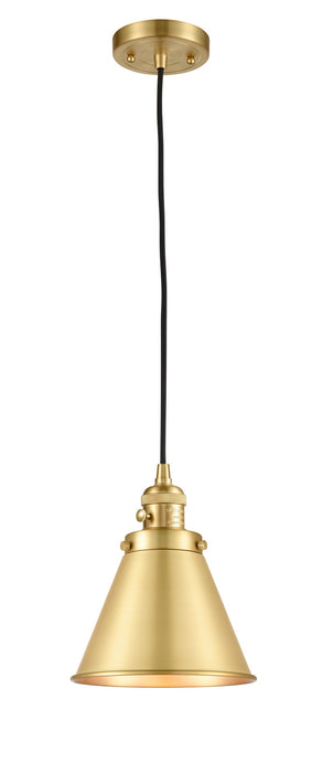 Innovations - 201CSW-SG-M13-SG - One Light Mini Pendant - Franklin Restoration - Satin Gold