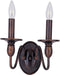 Maxim - 11032OI - Two Light Wall Sconce - Towne - Oil Rubbed Bronze
