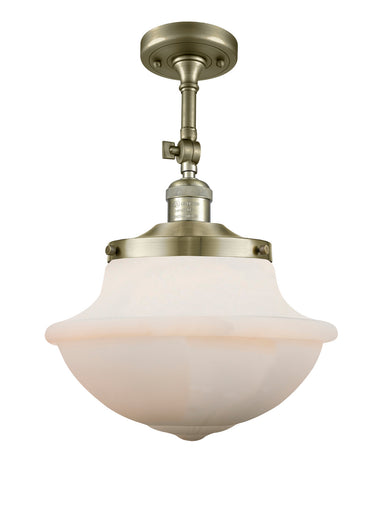 One Light Semi-Flush Mount