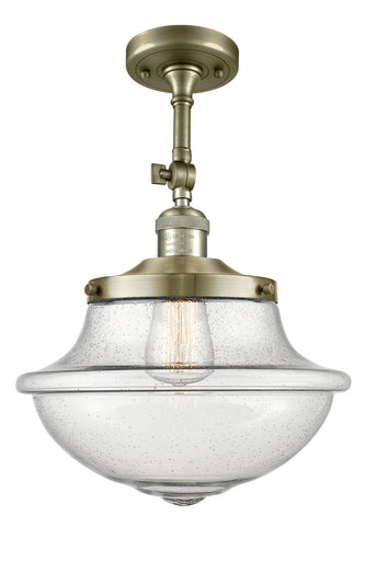 One Light Semi-Flush Mount