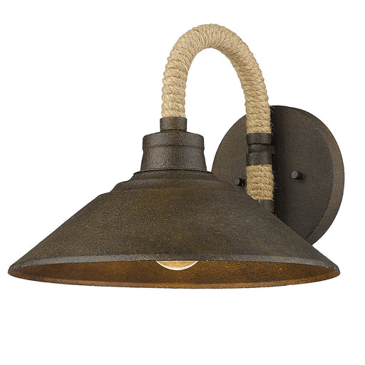 Golden - 3318-1W DR - One Light Wall Sconce - Journey DR - Dark Rust