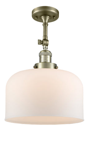 One Light Semi-Flush Mount