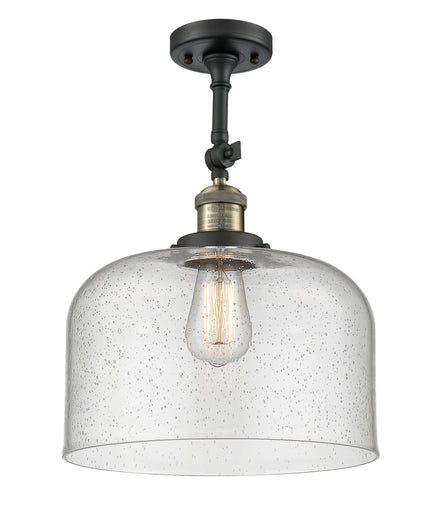 One Light Semi-Flush Mount