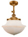 Innovations - 201F-BB-G541 - One Light Semi-Flush Mount - Franklin Restoration - Brushed Brass