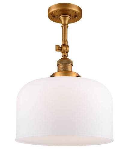 One Light Semi-Flush Mount