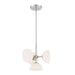 Designers Fountain - D270H-4CH-PN - Four Light Chandelier Convertible - Zio - Polished Nickel