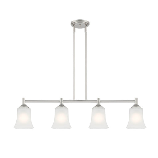 Designers Fountain - D278M-IS-BN - Four Light Island Pendant - Bronson - Brushed Nickel