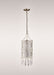 Zeev Lighting - MP40009-1-SL-AG-L - One Light Mini Pendant - Maxine - Silver Leaf w/Antique Gold