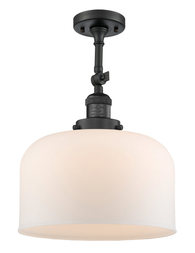 One Light Semi-Flush Mount