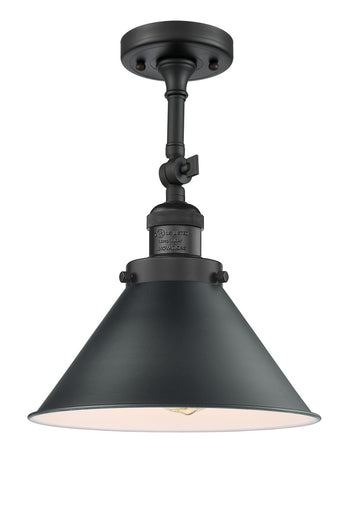 One Light Semi-Flush Mount