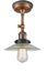 Innovations - 201FBP-ACBK-G2 - One Light Semi-Flush Mount - Franklin Restoration - Antique Copper