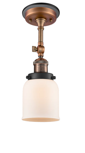 One Light Semi-Flush Mount