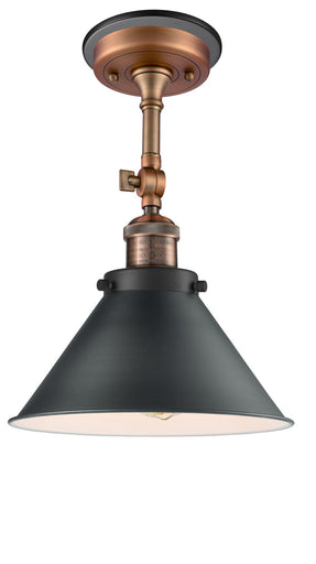 One Light Semi-Flush Mount