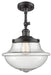 Innovations - 201F-OB-G544 - One Light Semi-Flush Mount - Franklin Restoration - Oil Rubbed Bronze