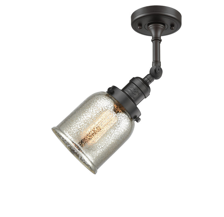 Innovations - 201F-OB-G58 - One Light Semi-Flush Mount - Franklin Restoration - Oil Rubbed Bronze
