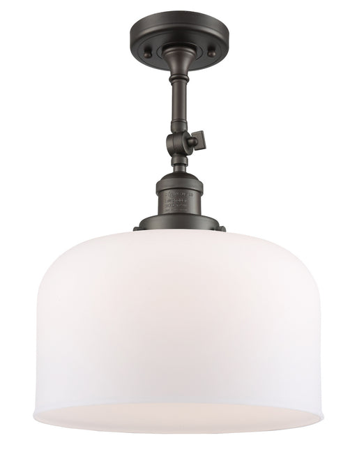 Innovations - 201F-OB-G71-L - One Light Semi-Flush Mount - Franklin Restoration - Oil Rubbed Bronze