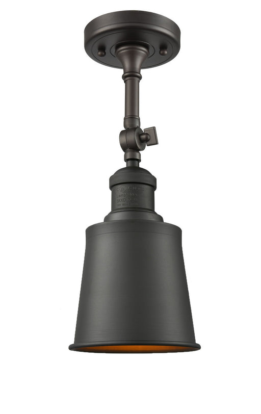 Innovations - 201F-OB-M9-OB - One Light Semi-Flush Mount - Franklin Restoration - Oil Rubbed Bronze