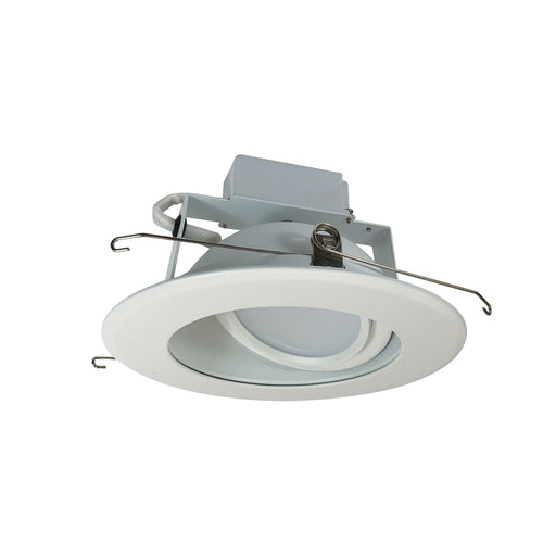 Nora Lighting - NLCBC-66930XMPW - 6"Adjustable - Cobalt - Matte Powder White