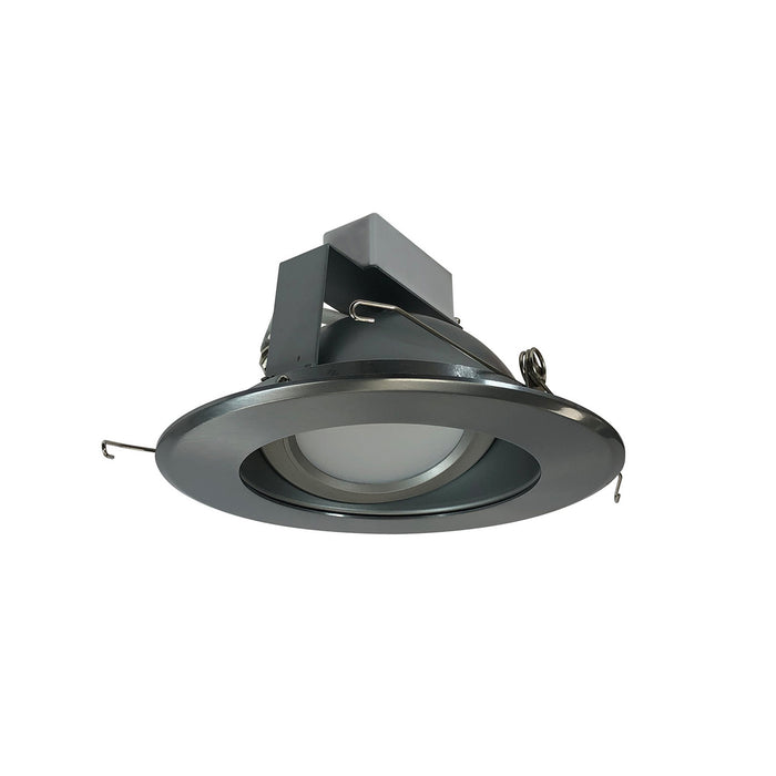 Nora Lighting - NLCBC-66940XHZN - 6"Adjustable - Haze / Natural Metal