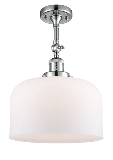 One Light Semi-Flush Mount