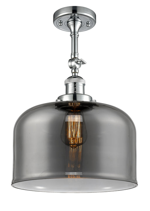 Innovations - 201F-PC-G73-L - One Light Semi-Flush Mount - Franklin Restoration - Polished Chrome