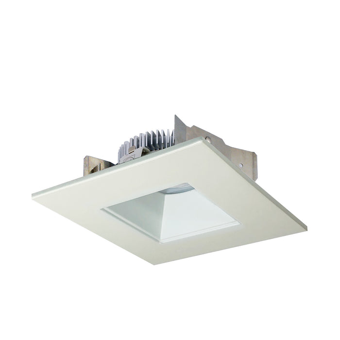 Nora Lighting - NLCBS-4561235WW - 4" Shallow Hl Sq Regres - White