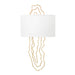 Corbett Lighting - 404-02-VGL - Two Light Wall Sconce - 5Th Avenue - Vintage Gold Leaf